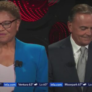 Bass, Caruso clash again in 2nd mayoral debate
