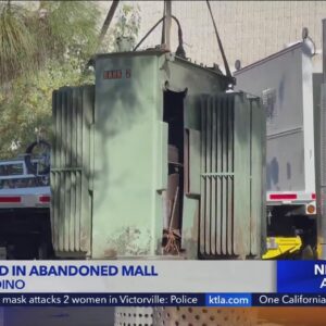 Body found in abandoned San Bernardino Mall