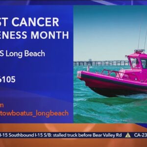 Breast Cancer Awareness Month: The Pink Tow Boat