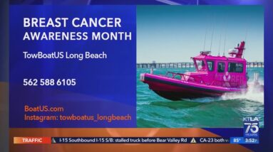 Breast Cancer Awareness Month: The Pink Tow Boat