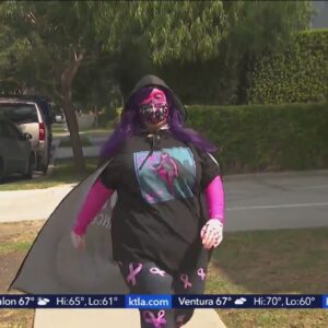Breast cancer diagnosis creates superhero Survivor Girl