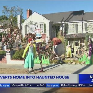 Burbank home converted into haunted house