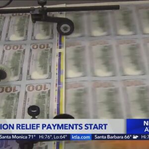 California inflation relief checks go out today