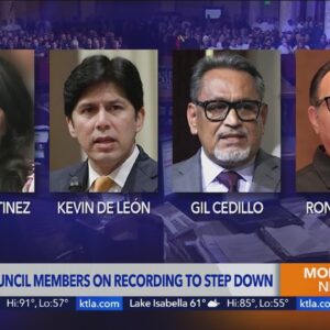 Calls grow for councilmembers on recording to step down