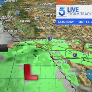 Friday forecast: Rain is coming to SoCal