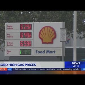 Gas prices hit record highs in L.A. Orange and Riverside counties