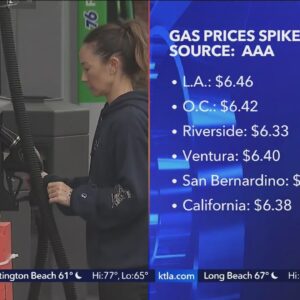 Gas prices hit record highs in L.A., Orange, Riverside counties