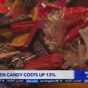 Halloween candy costs up 13%