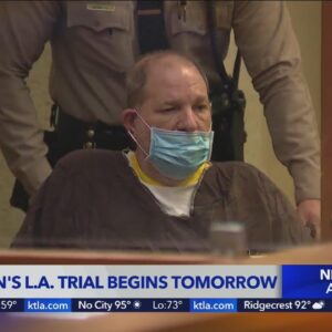Harvey Weinstein's L.A. trial begins Monday