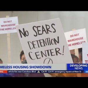 Homeless housing showdown in Boyle Heights