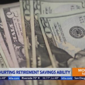 Inflation is hurting retirement savings ability