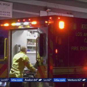 60-year-old man hit by stray gunfire coming from street takeover in Vermont Square: LAPD