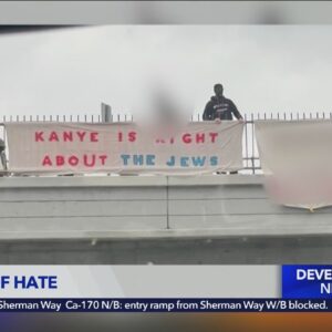 ‘This is hate’: Authorities investigating antisemitic flyers, banners seen across Los Angeles