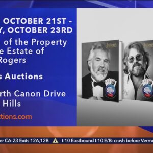 Kenny Rogers Auction Preview at Julien's Auctions