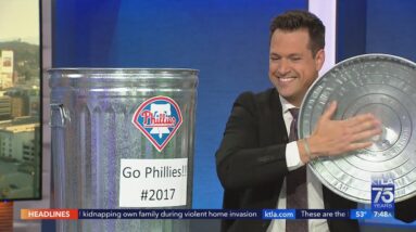 KTLA says Go Phillies against cheating Houston Astros