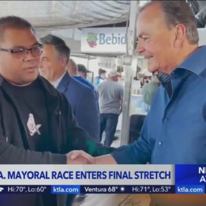 L.A. mayoral race enters final stretch
