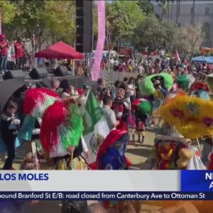 La Feria De Los Moles held in Grand Park