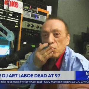 Longtime radio DJ Art Laboe dies at 97