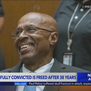 Man wrongfully convicted of L.A. County murder and sex assault freed after 38 years