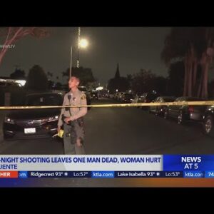 Man dead, woman wounded in La Puente shooting