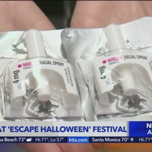 Narcan will be allowed at Escape Halloween festival