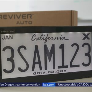New California law legalizes digital license plates