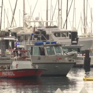 Oil spill drill tests the Santa Barbara Harbor Patrol's rapid response