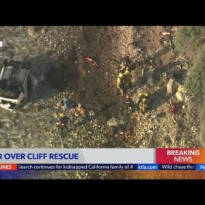 One person killed as car plunges off cliff in Palos Verdes Estates