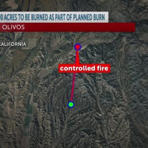 Roughly 1,600 acres to be burned as part of planned burn near Los Olivos