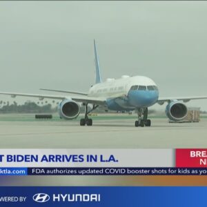 President Biden visits Los Angeles