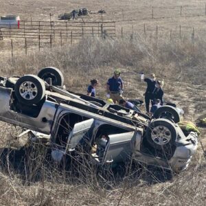 Man dies after suffering a medical emergency at the wheel, car rolls off Highway 154