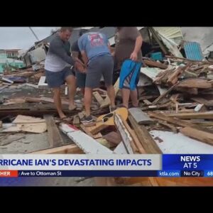 Rescue, cleanup efforts underway in Florida after Hurricane Ian