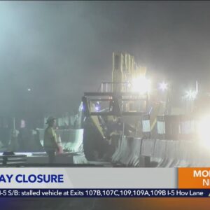 Section of 91 Freeway through Corona shut down for repairs