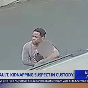 Sexual assault, kidnapping suspect in custody