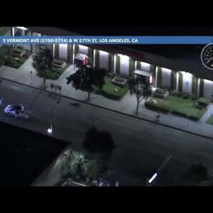 South LA pursuit of driver ends in arrest