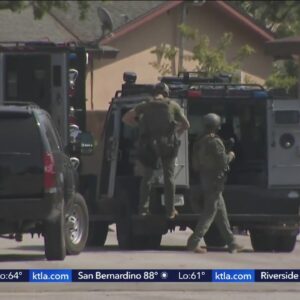Standoff in Long Beach ends in shooting