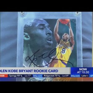 Stolen Kobe Bryan rookie card