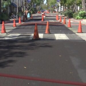 State Street Promenade visitors no longering seeing green bike markings
