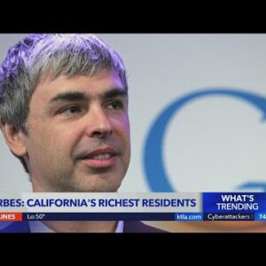 The wealthiest person in California revealed: Forbes