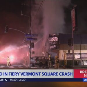 15 year old killed in fiery Vermont Square crash