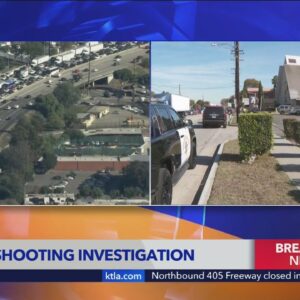 405 Freeway shut down in Torrance for shooting investigation