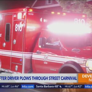 6 hospitalized after SUV plows through carnival in South Los Angeles
