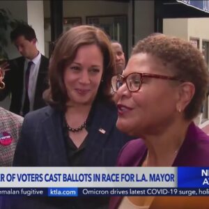 L.A. Mayor Karen Bass makes history, receiving most votes in city's history