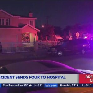 Alleged domestic dispute in Montebello sends 4 people to the hospital