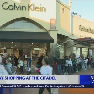 Gridlock traffic and mall madness: Massive Black Friday crowds head to Citadel Outlets