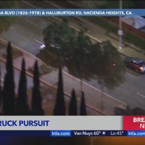 Dangerous chase ends with crash, suspect arrested in Los Angeles