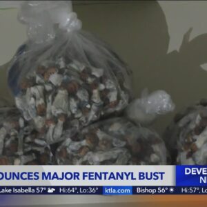 DOJ announces major fentanyl bust