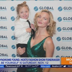 Model and Down Syndrome activist Amanda Booth previews 'Be Beautiful Be Yourself' Fashion Show