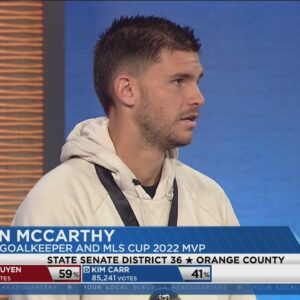 LAFC goalkeeper John McCarthy says winning MLB Cup, being named MVP was ‘dream moment’