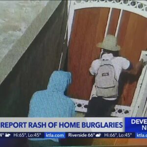 Inglewood residents report rash of burglaries